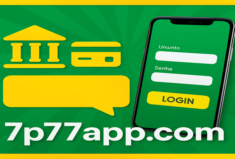 নতুন ব্যবহারকারীদের জন্য 7p77-এ সুরক্ষিত লগইনের ওপর জোর দেওয়া একটি চিত্র